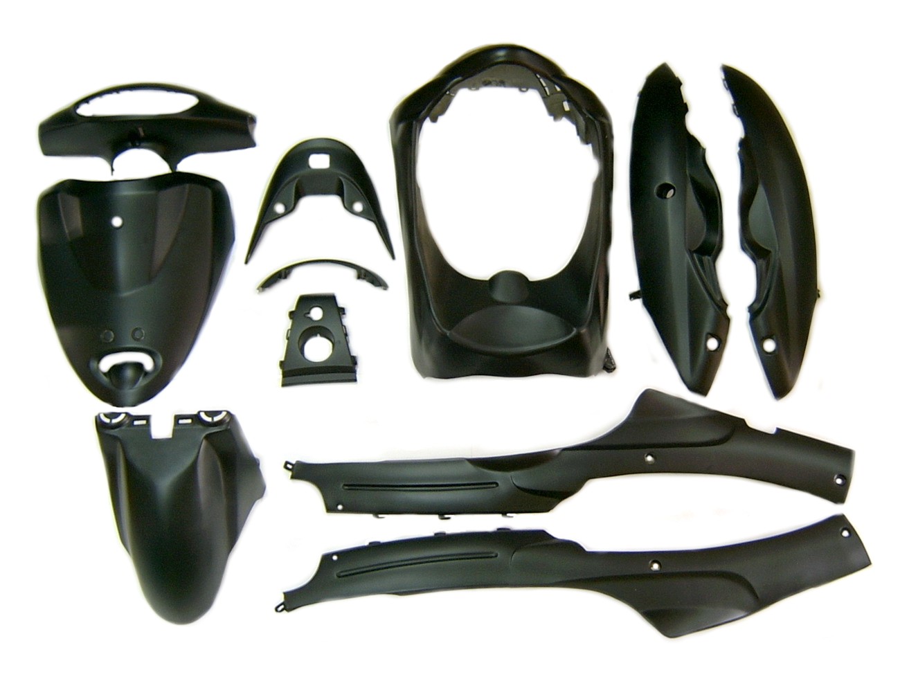 SPOILER POSTERIORE NERO BAOTIAN BT49QT-9 REX RS 450 QM50QT-6A - Foto 2